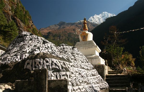 Solu Khumbu towards gate way of Everest (Namche Bazar)